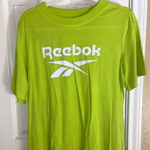 Lime Green Reebok T-Shirt